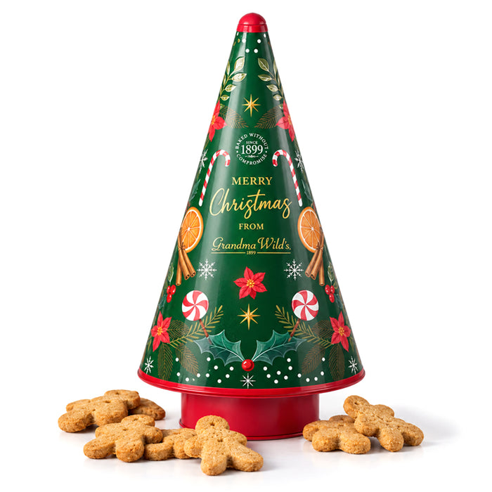 Carillon Albero con biscottini Gingerbread 250g