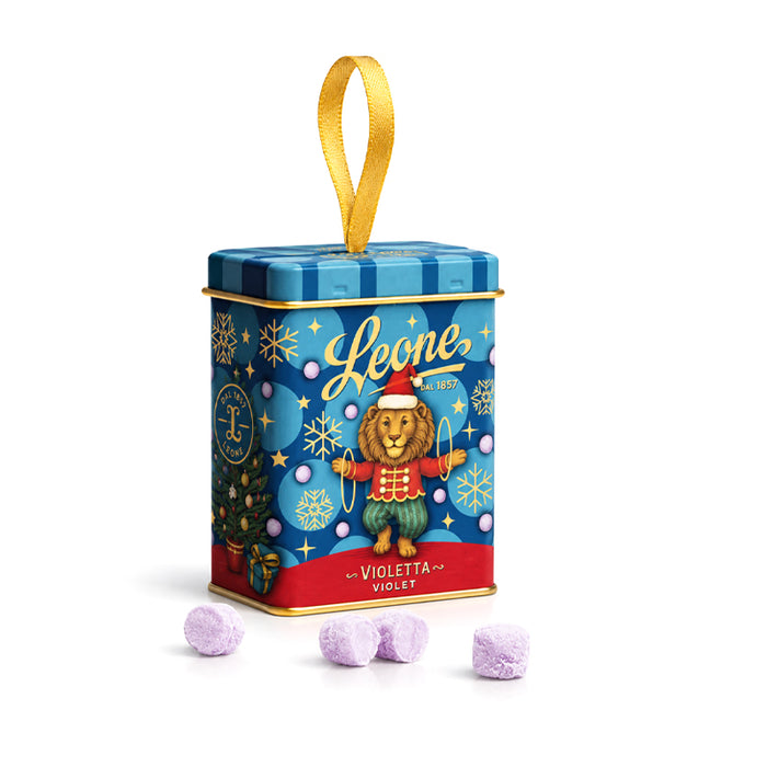 Lattina Pastiglie Leone appendibile “Natale” 30g (violetta)
