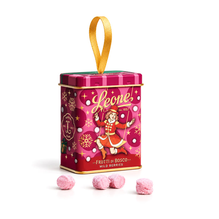 Lattina Pastiglie Leone appendibile “Natale” 30g (frutti di bosco)