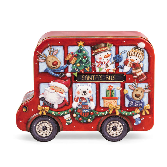 Scatola "Santa's Bus" con biscotti inglesi 200g