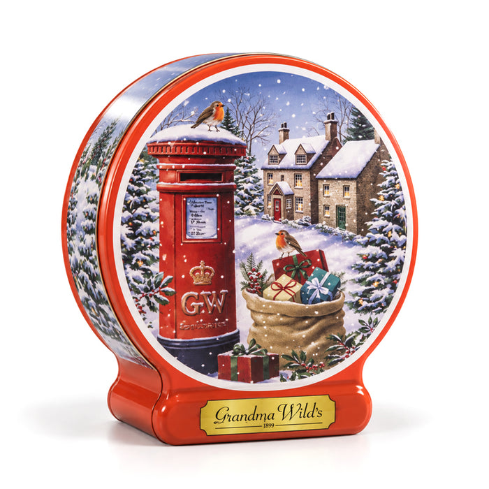 Scatola "Christmas Post Box" con Shortbread 200g