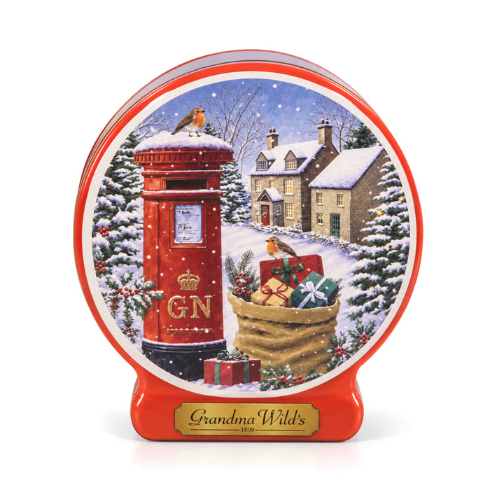 Scatola "Christmas Post Box" con Shortbread 200g