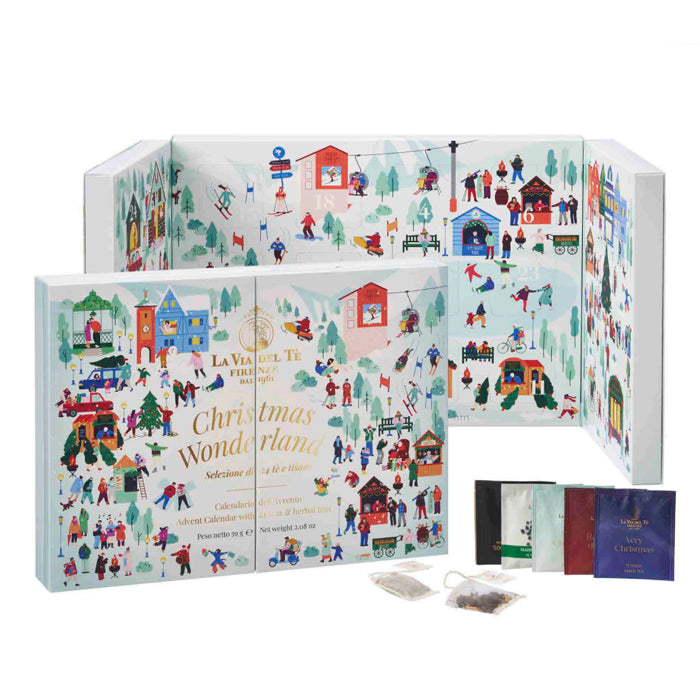 Calendario dell'avvento La Via del Tè con tè e tisane
