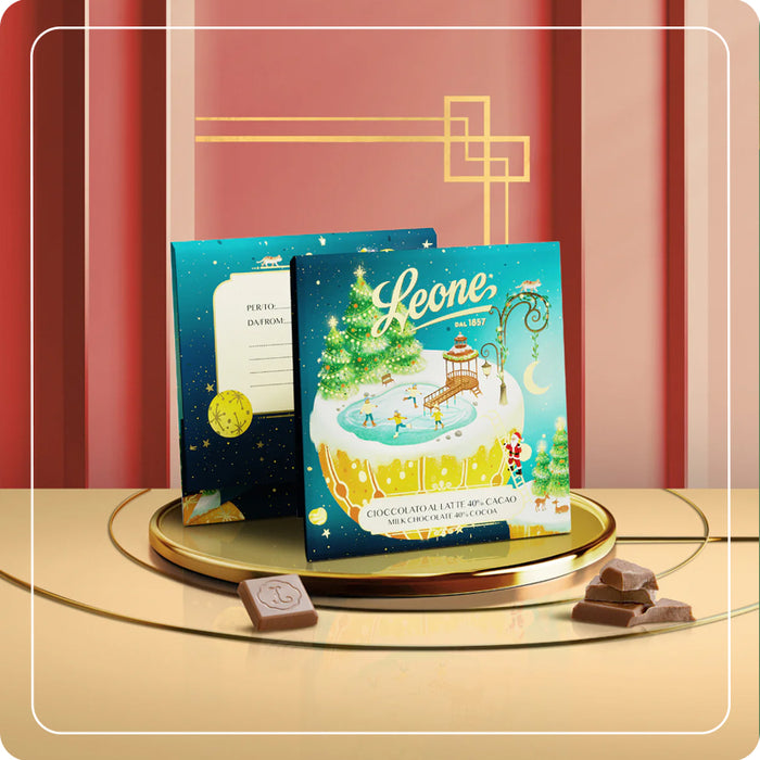 Tavoletta "Natale Leone" al Latte 70g