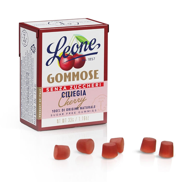 Caramelle gommose alla Ciliegia senza zuccheri 33g