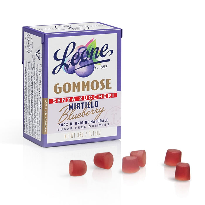 Caramelle gommose al Mirtillo senza zuccheri 33g