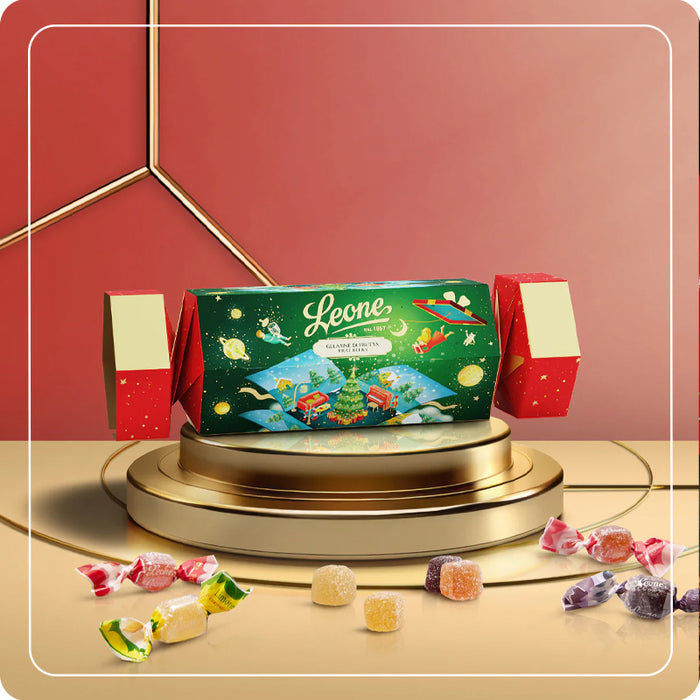 Cracker di Natale Leone con gelatine 130g