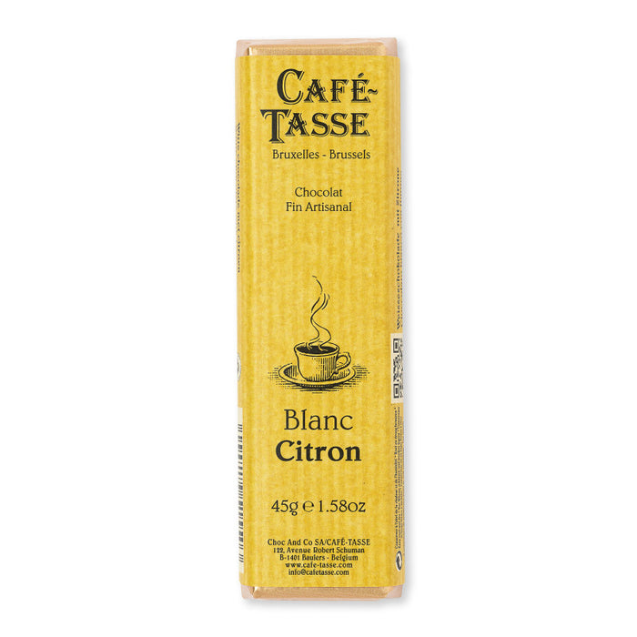 Tavoletta cioccolato bianco al Limone 45g