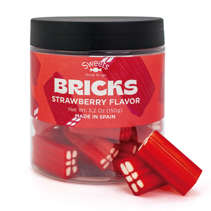 Bricks di Liquirizia alla Fragola 150g