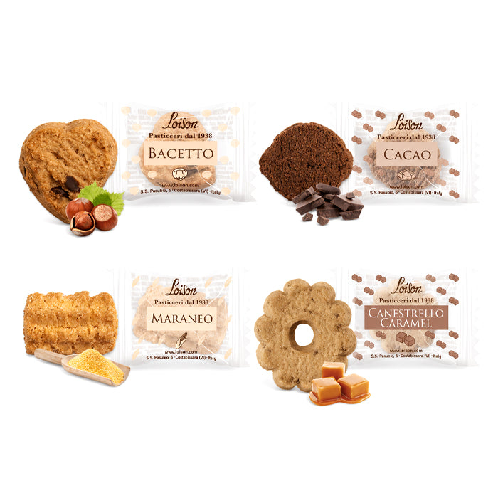Biscottini Loison assortiti Latta 120g (Lilla)