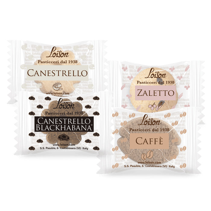 Cubotto con Biscottini assortiti 160g (arancio)