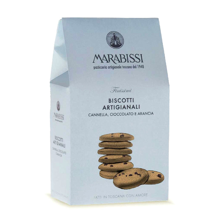 Artisan biscuits with Cinnamon, Chocolate and Orange 200g