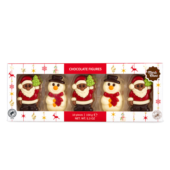 Soggetti natalizi di cioccolato 150g