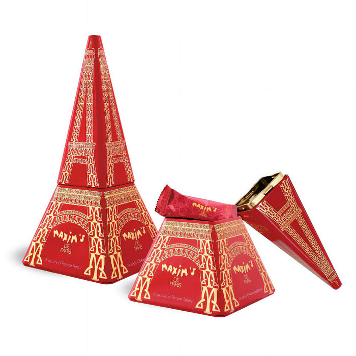 Tour Eiffel con Crepes dentelle al cioccolato 70g