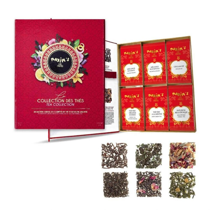 Cofanetto regalo con Tè e tisane 30 filtri