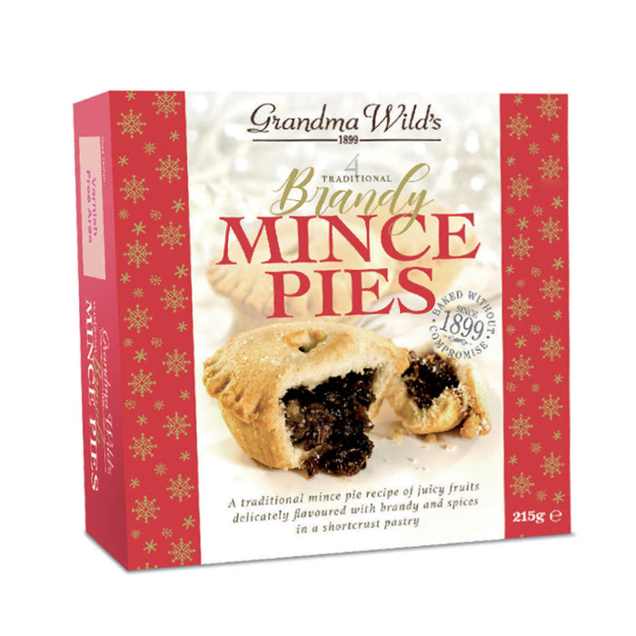 Brandy Mince Pies 215g
