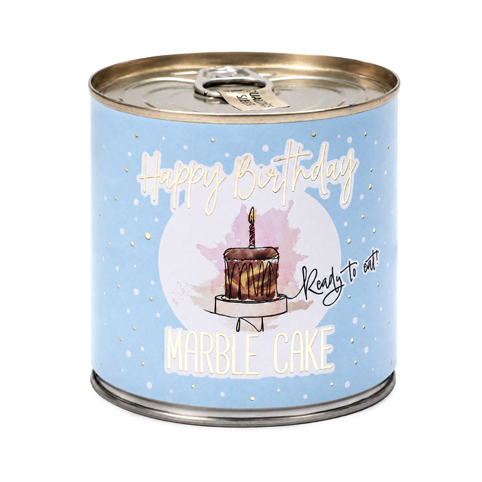 Mini Torta "Happy Birthday" variegata al cacao 150g
