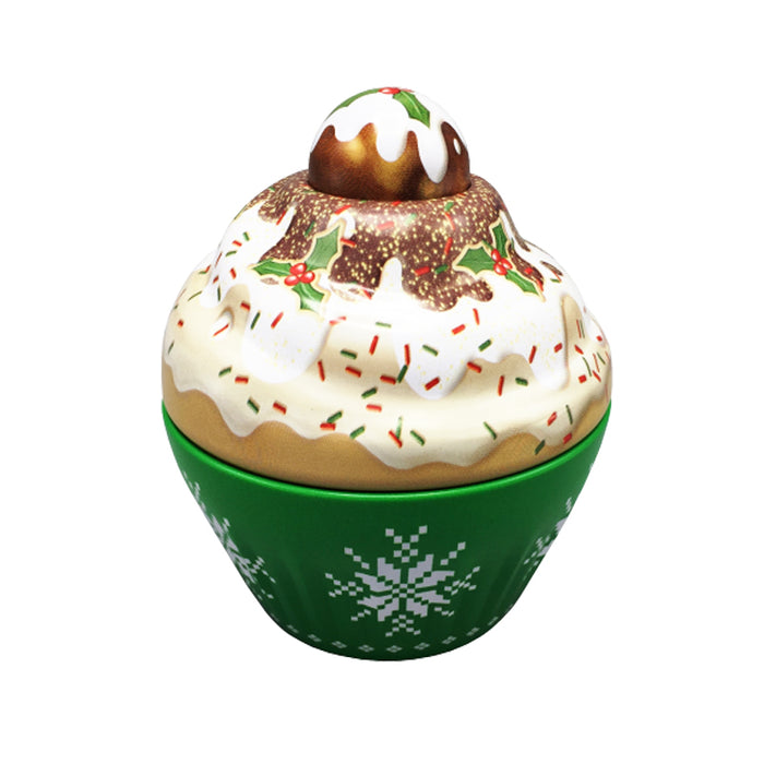 Mini cupcake di Natale verde con Cioccolatini