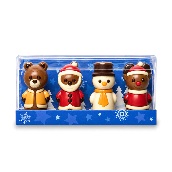 Mini personaggi Natalizi di cioccolato 40g