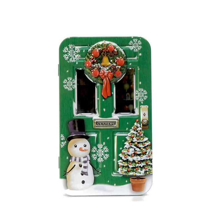 Mini Porta di Natale con Cioccolatini (verde)