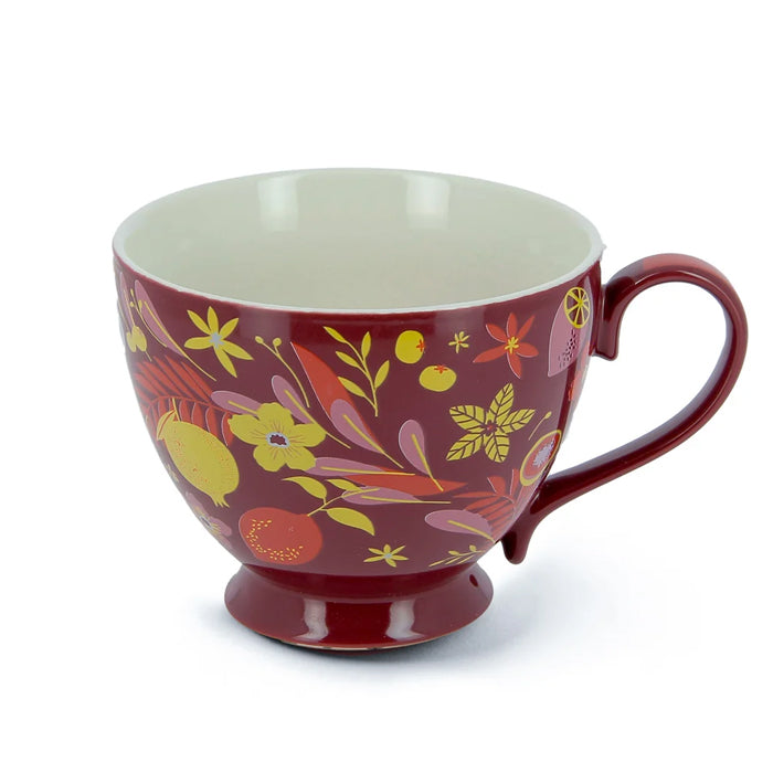 Mug "Tisana Time Collection" rosso scuro