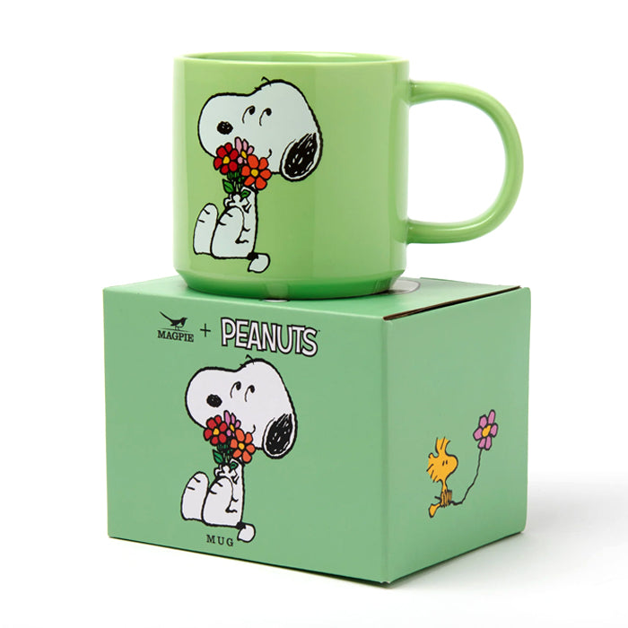 Mug Snoopy  Posy Flowers