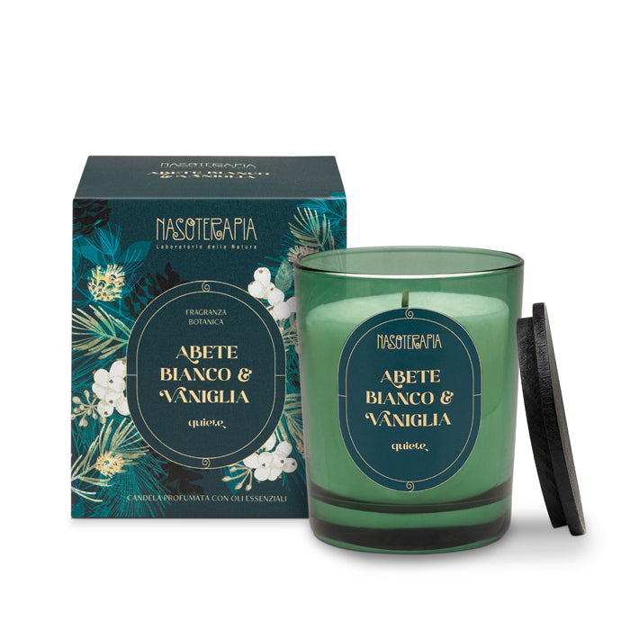 Candela Abete bianco e Vaniglia 180g