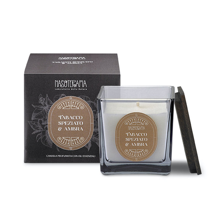 Spiced Tobacco and Amber Candle 200g