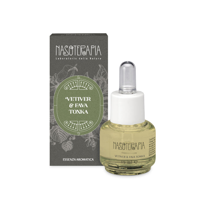 Essenza aromatica Vetiver e Fava Tonka 15ml