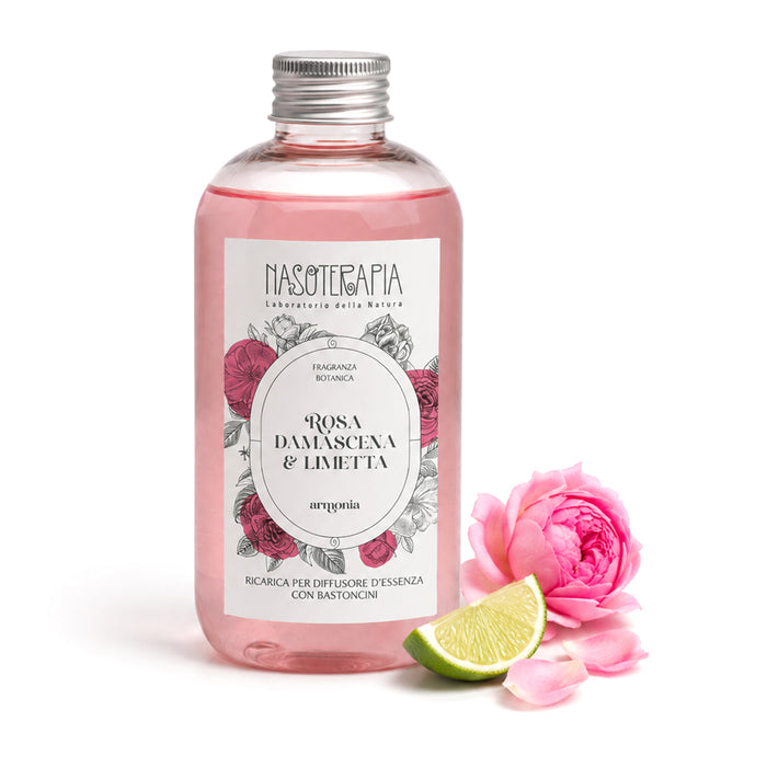 Ricarica Diffusore Rosa Damascena e Limetta 250ml