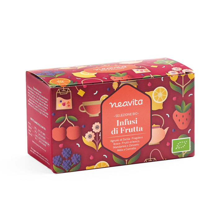 Selezione Infusi di frutta Neavita BIO 20 filtri