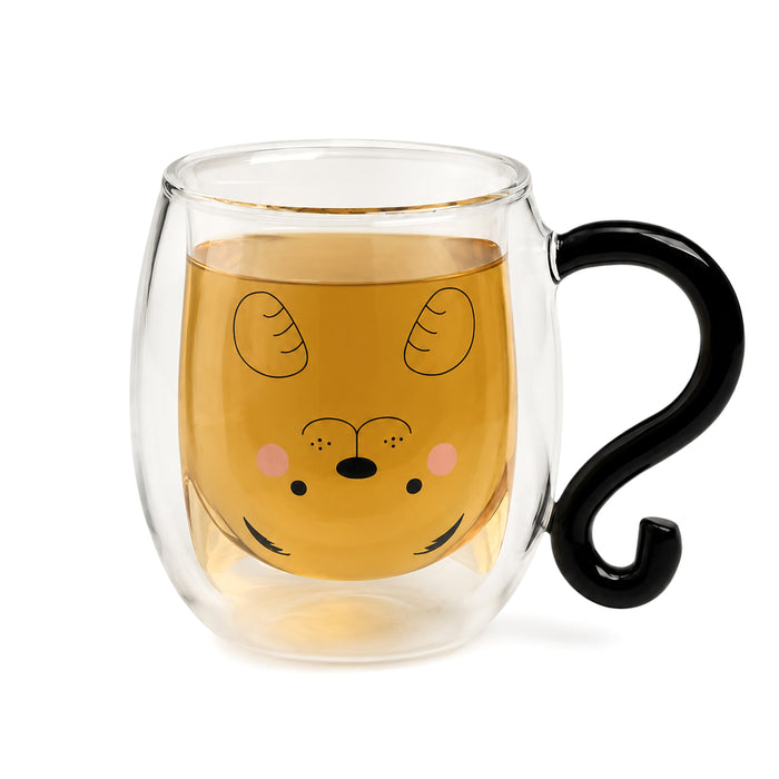Mug in vetro "Cagnolino"