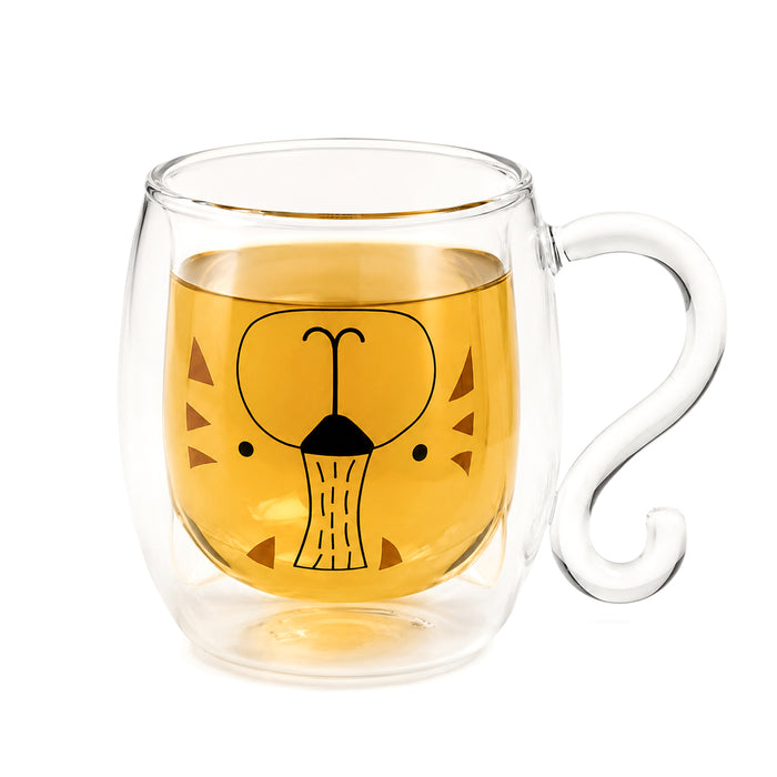 Mug in vetro "Tigrotto"