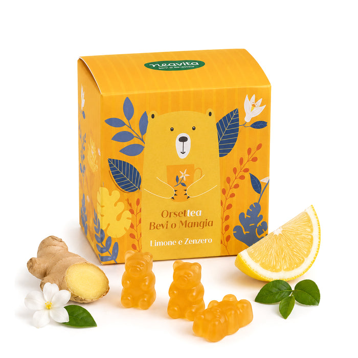OrsetTEA al Limone e Zenzero 100g