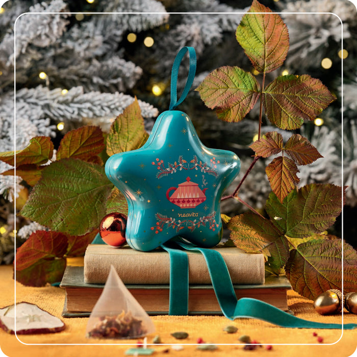 Christmas star with infusion 'Snowflakes'