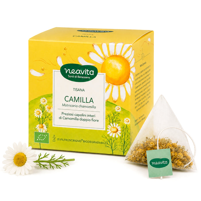 Double flower chamomile 'Camilla' BIO