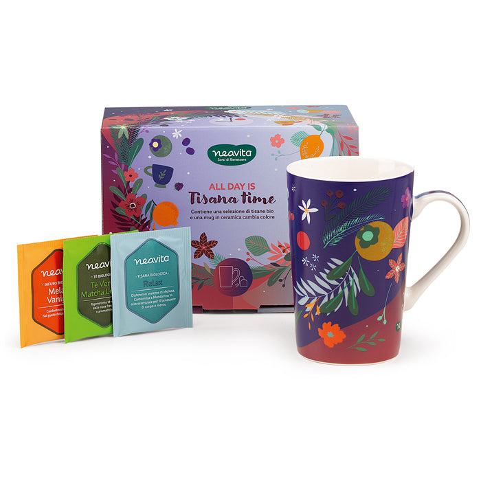 Cofanetto "Tisana Time" con Mug termonsensibile