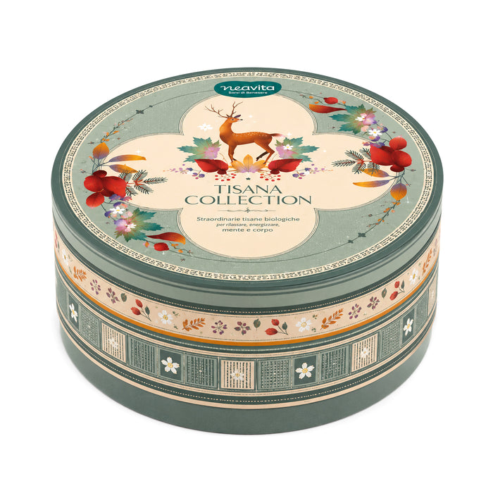 Cofanetto verde "Tisana Collection" 40 filtri BIO