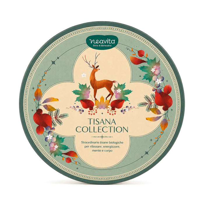 Cofanetto verde "Tisana Collection" 40 filtri BIO