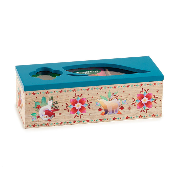 Cofanetto in Legno con 15 Tisane BIO (Ottanio)