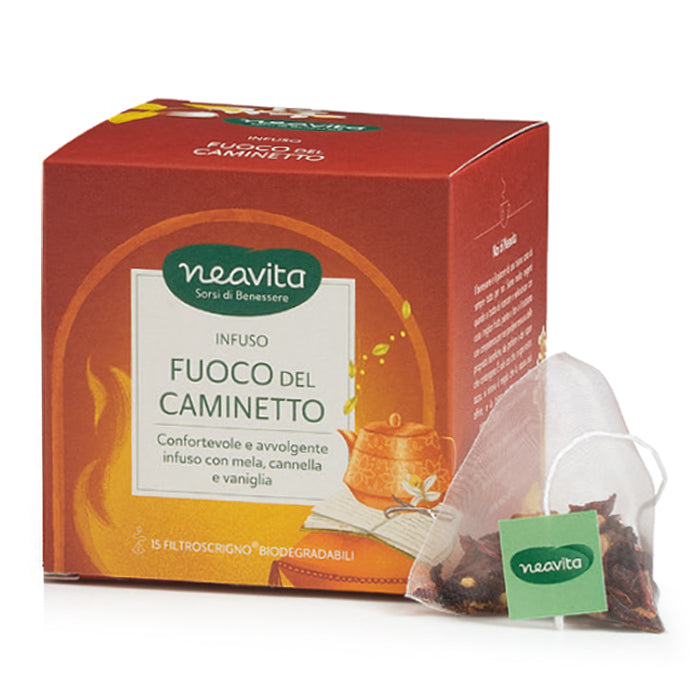 'Fire of the Fireplace' herbal tea Neavita — La Bottega di Nonna Vittoria