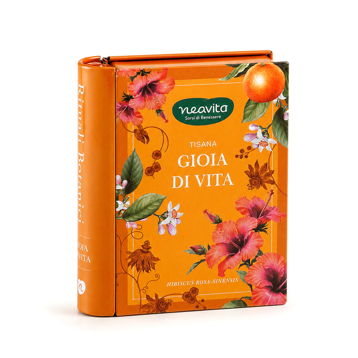 Mini Libro con Tisana "Gioia di Vita" 5 filtri