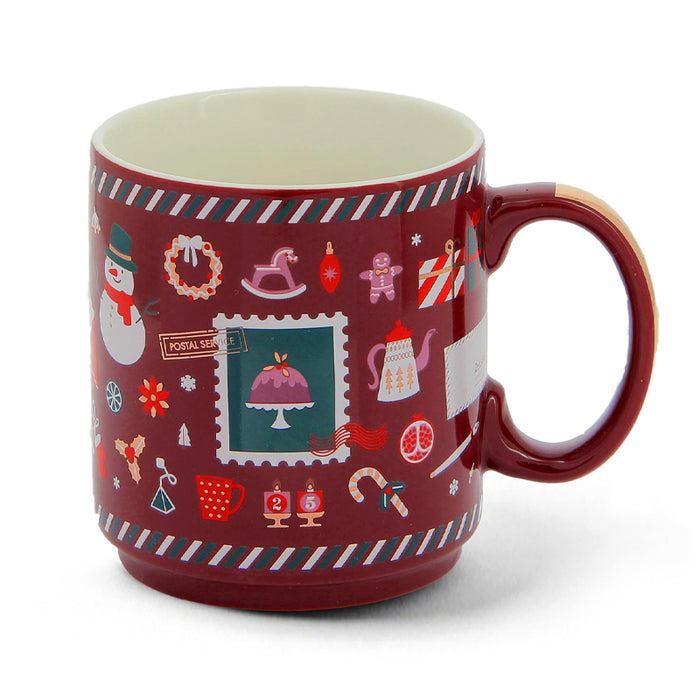 Red Nutcracker Christmas Mug