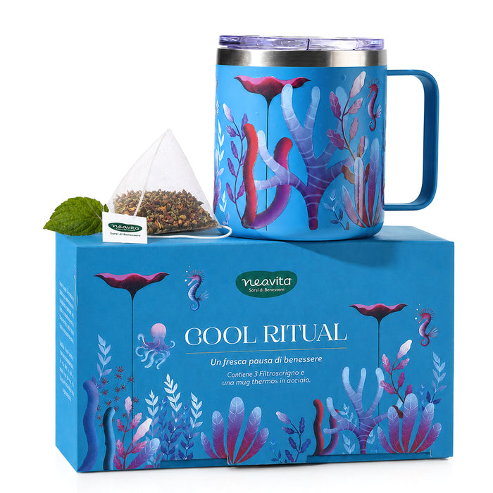 Cofanetto "Cool Ritual" Mug termica & tisane