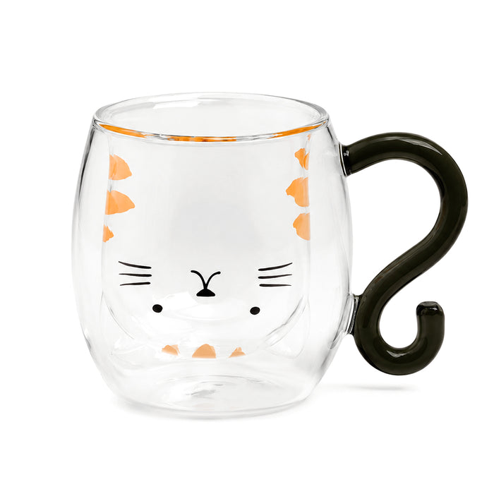 Mug in vetro "Gattino"