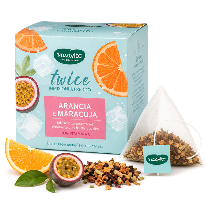 Tisana a freddo Arancia e Maracuja 15 filtri