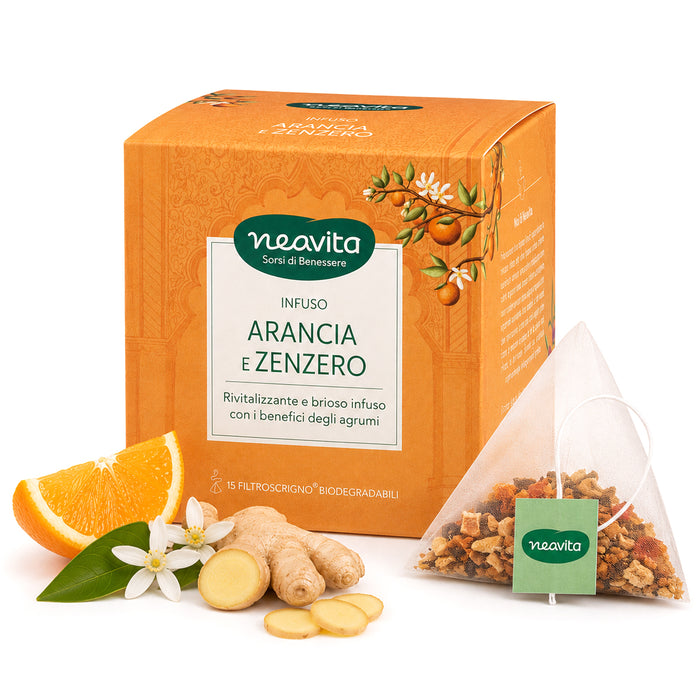 Tisana Arancia e Zenzero 15 filtri
