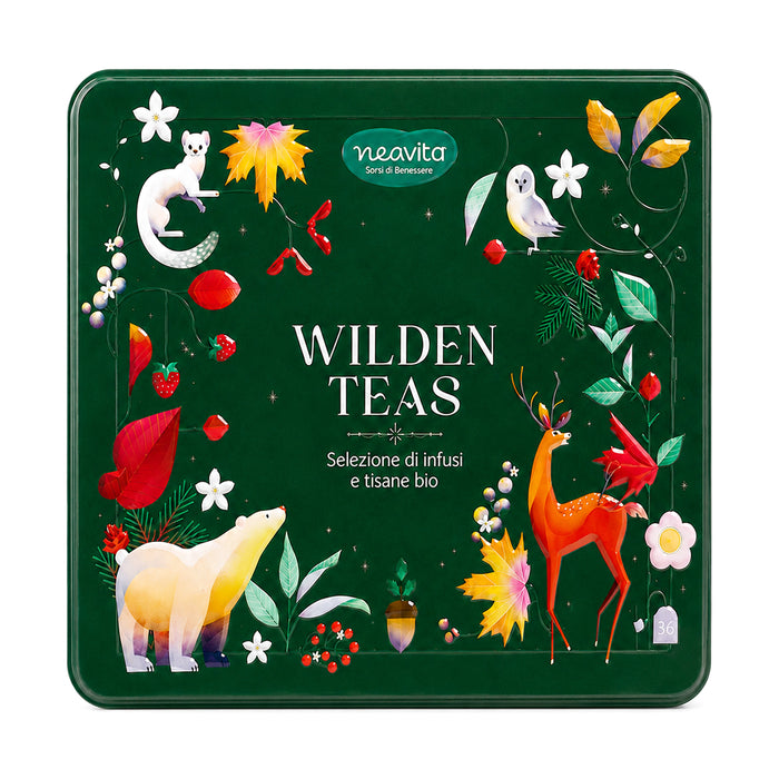 Cofanetto "Wilden Teas" 36 filtri BIO
