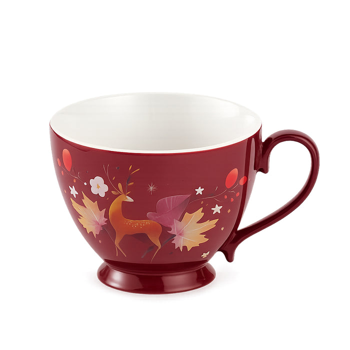 Mug "Wilden Teas" bordeaux