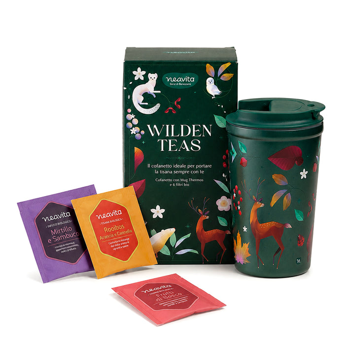 Set "Wilden Teas" Mug Thermos + 6 filtri BIO